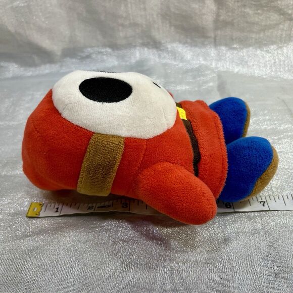 Super Mario Brothers "Shy Guy" Plush 2017 Nintendo 6” Little Buddy Toy - Picture 6 of 6